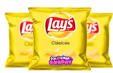 Papas Lays 17gr x 12 UND